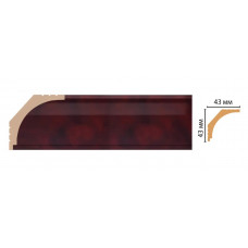 Карниз потолочный Decomaster D109-62 ДМ (43*43*2400)