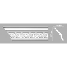 Плинтус потолочный с орнаментом Decomaster 95831/26 (100х88х2400мм)