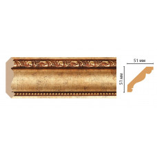 Карниз потолочный Decomaster 155-552 ДМ (51*51*2400)