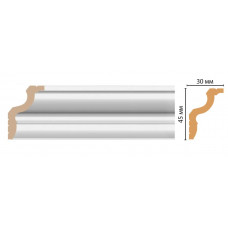 Карниз потолочный Decomaster D148-114 ДМ (45*30*2400)