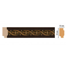 Цветной молдинг Decomaster 158-1 (18*10*2400) ДМ