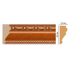 Цветной молдинг Decomaster 161-53 (60*22*2400)