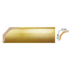 Карниз потолочный Decomaster D109-374 ШК (43*43*2400)