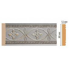 150-55/24 Молдинг Decomaster ДМ(80*12*2400 мм)