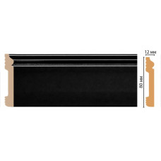 Плинтус напольный Decomaster D005-195 ДМ (79*12*2400)