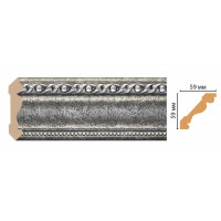 Карниз потолочный Decomaster 123-44 (59*59*2400)