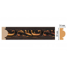 Цветной молдинг Decomaster 157-966 (30*14*2400) ДМ