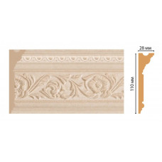 Карниз потолочный Decomaster D225-18D ДМ (110*28*2400)