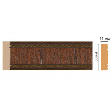 Цветной молдинг Decomaster 156-2 (50*11*2400) ДМ