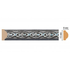 Цветной молдинг Decomaster 130-55 (15*8*2400) ДМ