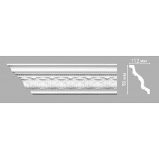 Плинтус потолочный с орнаментом Decomaster 95095/30 (90х112х2400мм)
